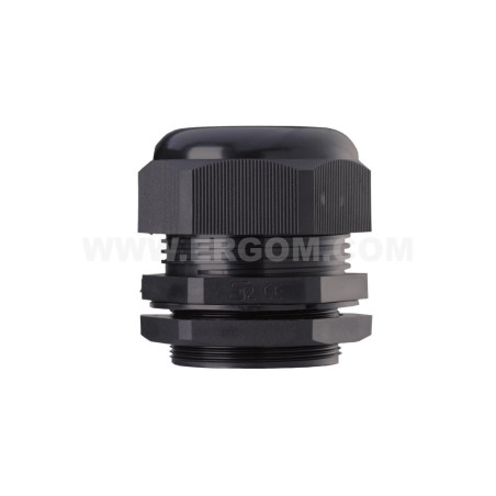 Dławnica kablowa poliamidowa M40 IP68 DP-EN 40 HM BK czarna E03DK-01040125001