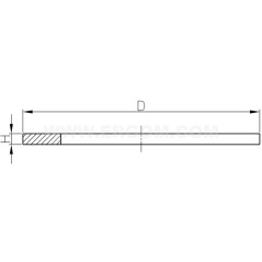 Uszczelka do dławnicy kablowej M20 UUPE 20M E03DK-02040100401 /100szt./