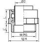 Dławnica izolacyjna do rur ochronnych IP54 WD 48NFC/48 E03DK-07080100803