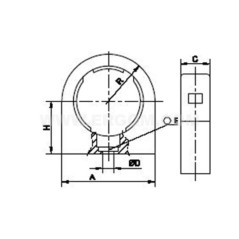 Uchwyt do mocowania rur ochronnych URO 21 E03DK-07500000601 /10szt./