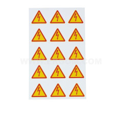 Znaki samoprzylepne typu BŁYSKAWICE ZS 25 LIGHTNING E04ZP-02030200500 /150szt/