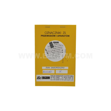 Znaki samoprzylepne ZS D20/N E04ZP-02030403500