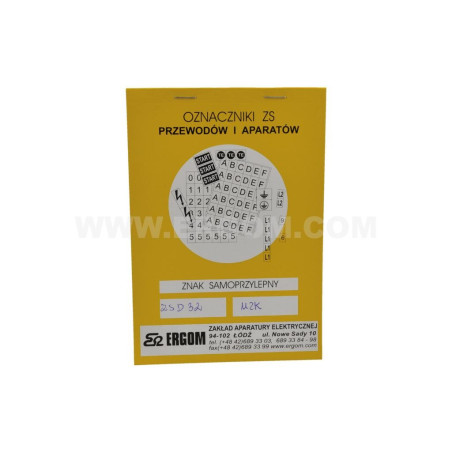 Znaki samoprzylepne ZS D32/UZK E04ZP-02030406200