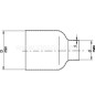 Wąż termokurczliwy TCR 4/1 niebieski E05ME-01010103403 /10szt.