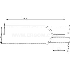 Palczatka termokurczliwa 4-żyłowa PT-4 25-150mm2 E05ME-01060100801