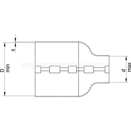 Płat termokurczliwy PLT 122/38 E05ME-01070100401