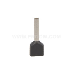 Końcówka tulejkowa izolowana HI 2x1,5/12 DIN E08KH-02020105401 /100szt./