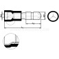 Wtyk izolowany WI 6/5 PCV E10KN-03040101201 /100szt/ Wtyk izolowany WI 6/5 PCV E10KN-03040101201 /100szt/