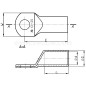 Końcówka oczkowa miedziana KM 185/12 E11KM-01010107800