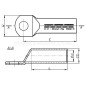 Końcówka oczkowa aluminiowa KDA 240/12 E12KA-01030103900