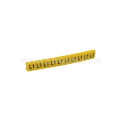 Oznacznik do złączek EZ-5/L1 żółty R34RR-02050306700 /100szt./