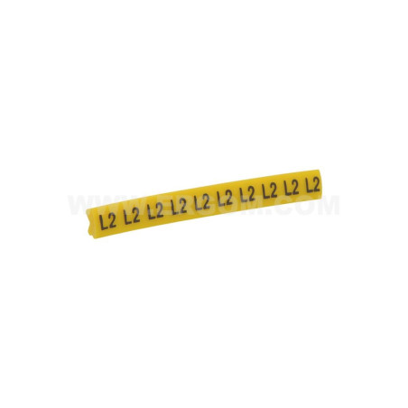 Oznacznik do złączek EZ-5/L2 żółty R34RR-02050306800 /100szt./