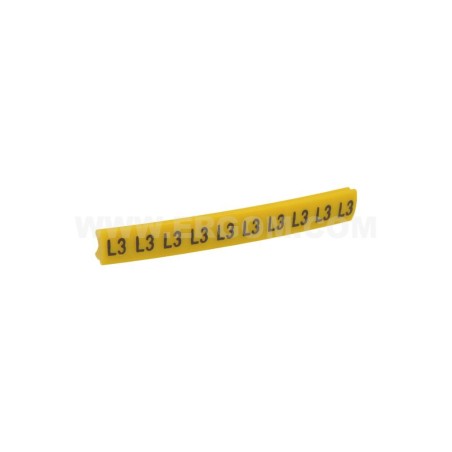 Oznacznik do złączek EZ-5/L3 żółty R34RR-02050306900 /100szt./