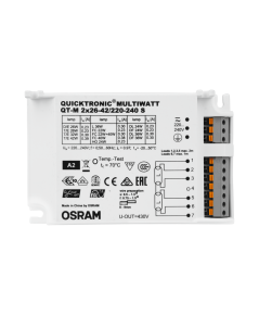 Statecznik elektroniczny (SE) do świetlówek jednotrzonkowych QT-M 2x26-42/220-240 4008321110022