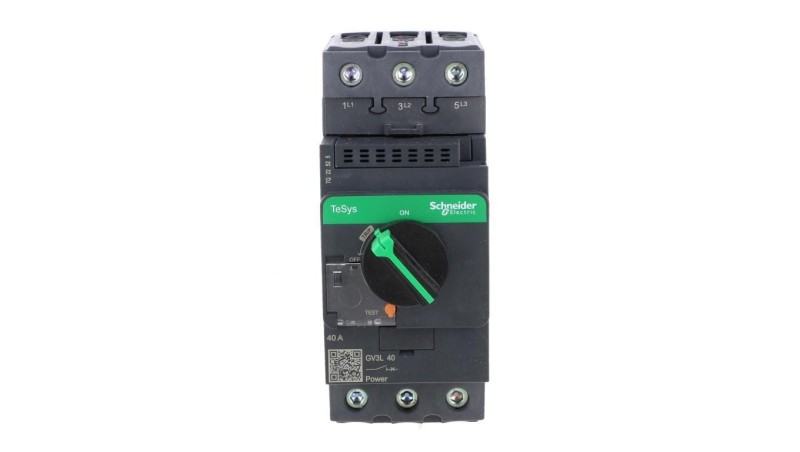 TeSys Deca Wyłącznik silnikowy 3P 18,5kW 20-40A EVK GV3L40 TeSys Deca Wyłącznik silnikowy 3P 18,5kW 20-40A EVK GV3L40