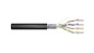 Kabel teleinformatyczny F/UTP kat.6 PE AWG 23/1 szpula czarny zewnętrzny żelowany DK-TP622 /305m/ Kabel teleinformatyczny F/UTP kat.6 PE AWG 23/1 szpula czarny zewnętrzny żelowany DK-TP622 /305m/