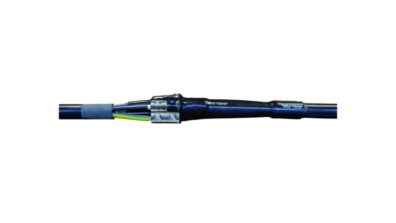 Mufa termokurczliwa przelotowa do kabli 4-żyłowych NN zawiera złączki śrubowe Al-Cu SMHSV4 95-240 7000102-48 427257 Mufa termokurczliwa przelotowa do kabli 4-żyłowych NN zawiera złączki śrubowe Al-Cu SMHSV4 95-240 7000102-48 427257