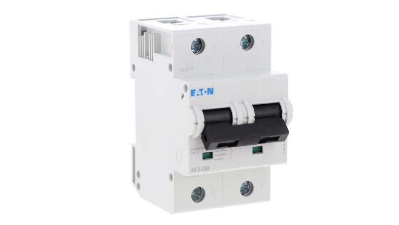 Wyłącznik nadprądowy 2P C 50A 25kA AC AZ-2-C50 211790 Wyłącznik nadprądowy 2P C 50A 25kA AC AZ-2-C50 211790