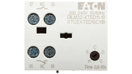 Elektroniczny moduł czasowy opoźnione opadanie 0,5-10s 1Z 1R 200 - 240V AC/DCDILM32-XTED11-10(RAC240) 104945