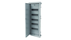 Rozdzielnica modułowa 5x12 podtynkowa z metalowymi drzwiami IP40 N+PE C.1560
