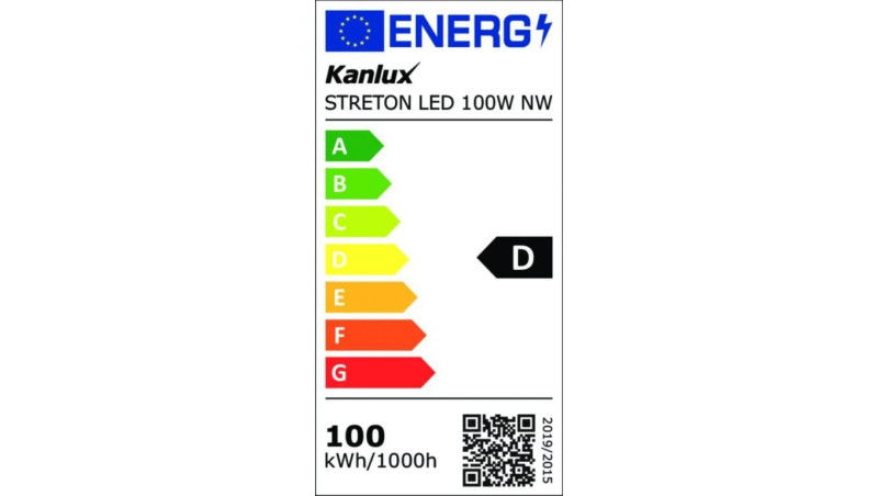 Oprawa uliczna LED STRETON 100W 14000lm 4000K IK08 IP66 Ikl.ochr. ENEC 5 Lat Gwar. 36231