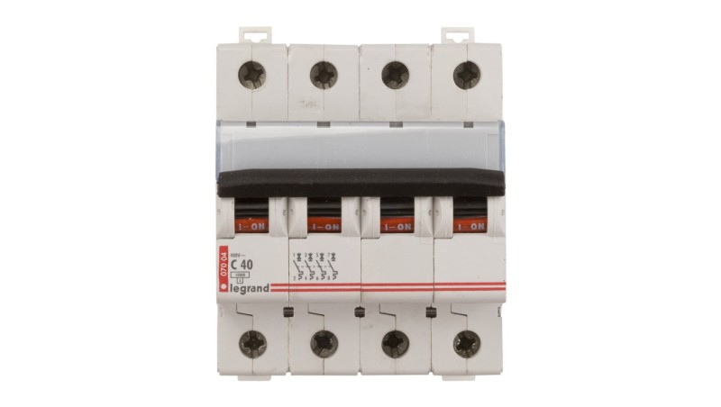 Wyłącznik nadprądowy 4P C 40A 10kA AC S314 TX3 404260 Wyłącznik nadprądowy 4P C 40A 10kA AC S314 TX3 404260