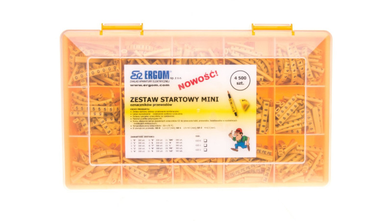 Zestaw startowy oznacznik przewodów OZZ-0 E04ZP-01020900100