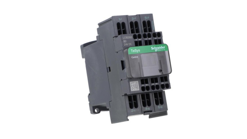 TeSys Deca Stycznik mocy 9A 3P 24V DC 1Z 1R LC1D093BD TeSys Deca Stycznik mocy 9A 3P 24V DC 1Z 1R LC1D093BD