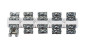 Złączka gwintowa 5-torowa 95mm2 biała LZG 5-95 R35RW-01030300201 Złączka gwintowa 5-torowa 95mm2 biała LZG 5-95 R35RW-01030300201