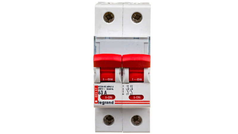 Rozłącznik modułowy 63A 2P 16kA FRX302 406528