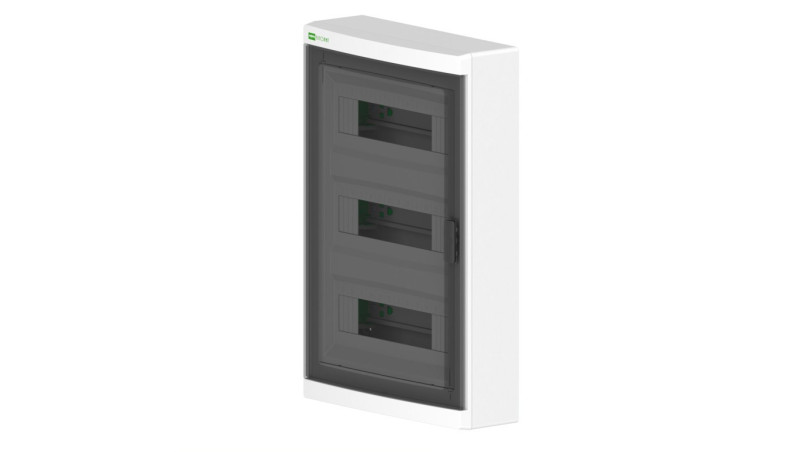 Rozdzielnica modułowa Elegant 3x12 natynkowa IP40 N+PE drzwi przezroczyste 2445-01 Rozdzielnica modułowa Elegant 3x12 natynkowa IP40 N+PE drzwi przezroczyste 2445-01