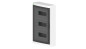 Rozdzielnica modułowa Elegant 3x12 natynkowa IP40 N+PE drzwi przezroczyste 2445-01 Rozdzielnica modułowa Elegant 3x12 natynkowa IP40 N+PE drzwi przezroczyste 2445-01