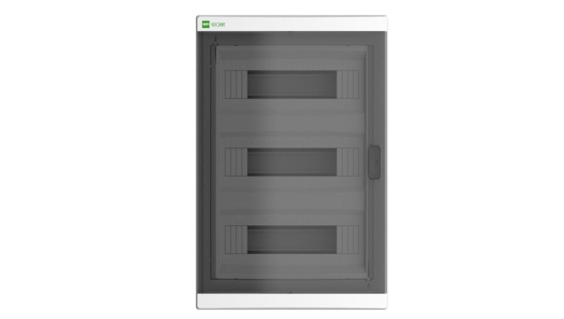 Rozdzielnica modułowa Elegant 3x12 podtynkowa IP40 PE+N drzwi dymne 2455-01 Rozdzielnica modułowa Elegant 3x12 podtynkowa IP40 PE+N drzwi dymne 2455-01