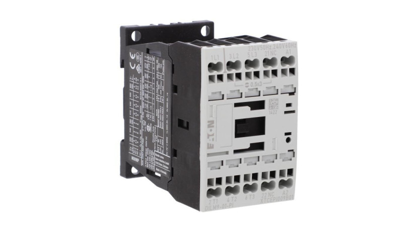 Stycznik mocy DILM9-01(230V50HZ,240V60HZ)-PI 3P 380 V 400 V 4 kW 1R 230 V AC Push-In 199234 Stycznik mocy DILM9-01(230V50HZ,240V60HZ)-PI 3P 380 V 400 V 4 kW 1R 230 V AC Push-In 199234