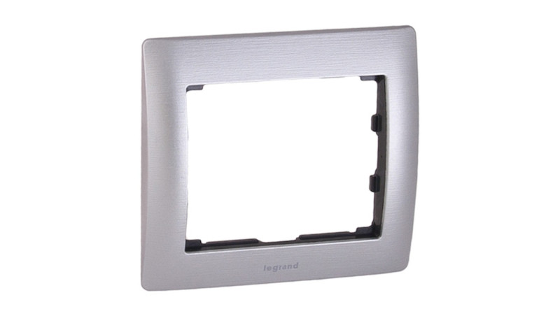 SISTENA LIFE Ramka pojedyncza pozioma aluminium 771951 SISTENA LIFE Ramka pojedyncza pozioma aluminium 771951