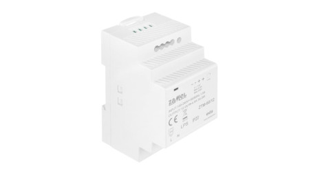 Zasilacz impulsowy montowany na szynie TH-35 (DIN) 60W 12V DC typ: ZTM-60/12 EXT10000283