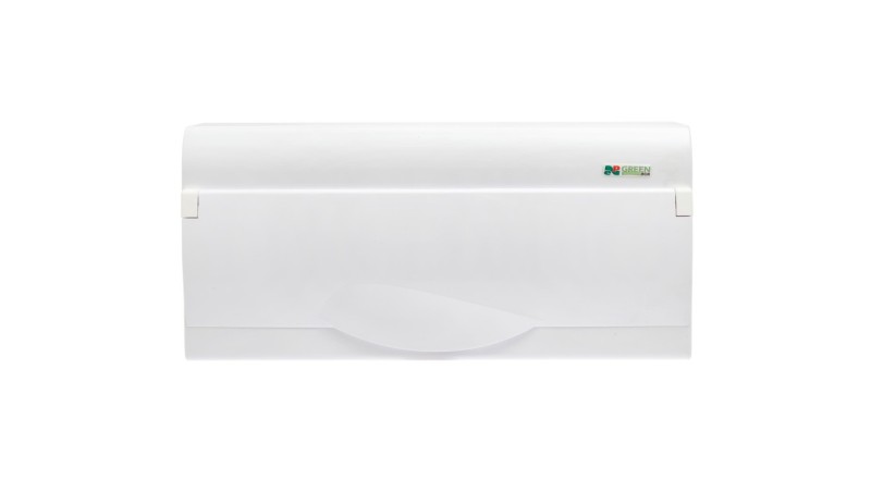 Rozdzielnica modułowa 1x20+2 natynkowa GREEN BOX RN 1/20+2 drzwi białe N+PE IP40 2355-00