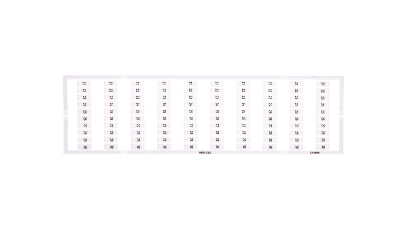 Oznaczniki WMB 10x 21-30 793-5504 /5szt./
