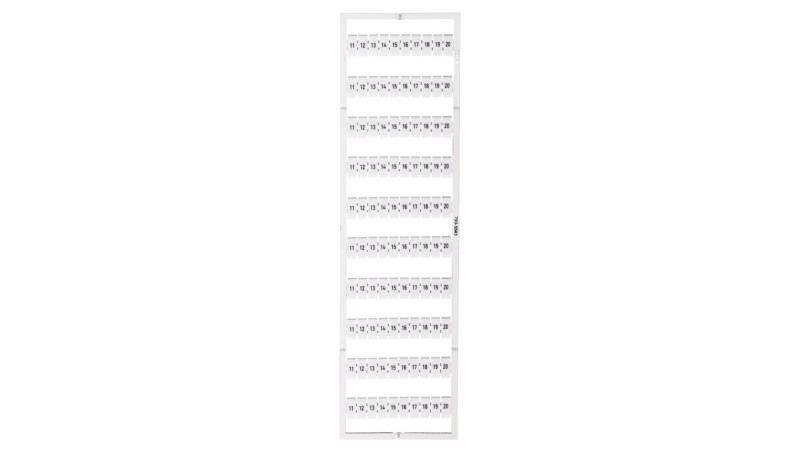 Oznaczniki WMB 10x 11-20 793-5503 /5szt./ Oznaczniki WMB 10x 11-20 793-5503 /5szt./