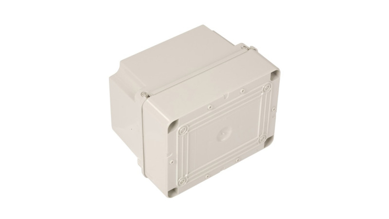 Puszka n/t hermetyczna pusta 140x190x140mm IP56 szara GW44217 Puszka n/t hermetyczna pusta 140x190x140mm IP56 szara GW44217