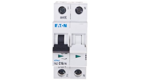 Wyłącznik nadprądowy 1+N C 16A 15kA AC FAZ C16/1N 278674