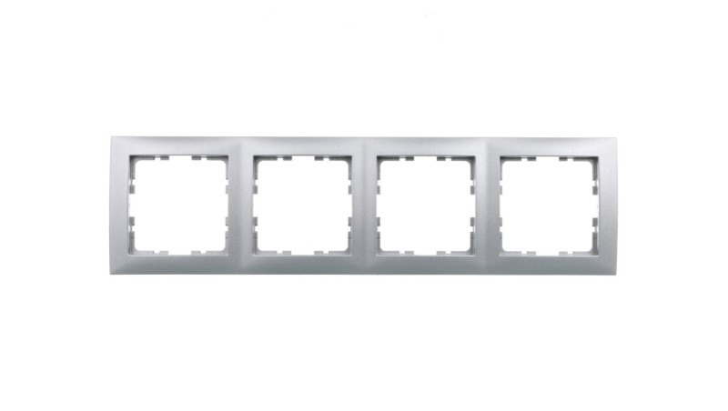 B.Kwadrat Ramka poczwórna aluminium 5310148994 B.Kwadrat Ramka poczwórna aluminium 5310148994