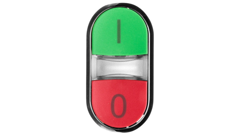 Przycisk podwójny podświetlany 22mm metal zielony /I/ czerwony /O/ przyciski płaskie SIRIUS ACT 3SU1051-3AB42-0AK0 Przycisk podwójny podświetlany 22mm metal zielony /I/ czerwony /O/ przyciski płaskie SIRIUS ACT 3SU1051-3AB42-0AK0