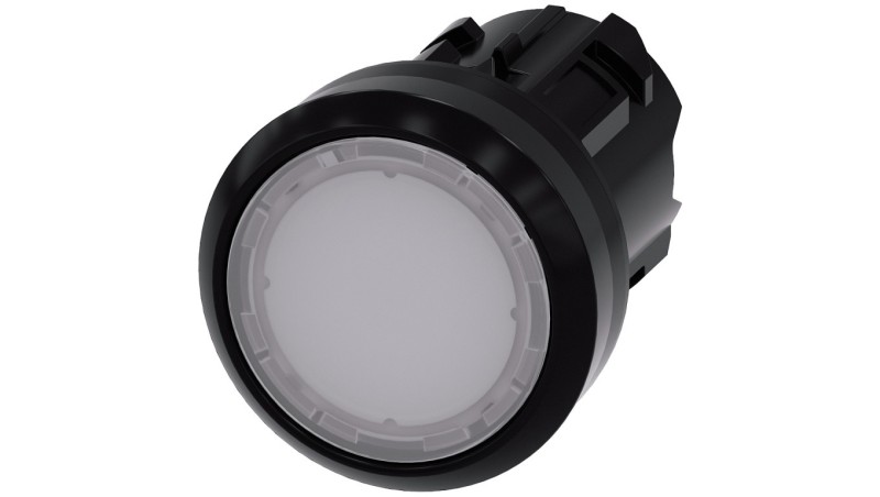 Przycisk podświetlany 22mm tworzywo biały płaski bez samopowrotu odbl przez wciśnięcie SIRIUS ACT 3SU1001-0AA60-0AA0 Przycisk podświetlany 22mm tworzywo biały płaski bez samopowrotu odbl przez wciśnięcie SIRIUS ACT 3SU1001-0AA60-0AA0
