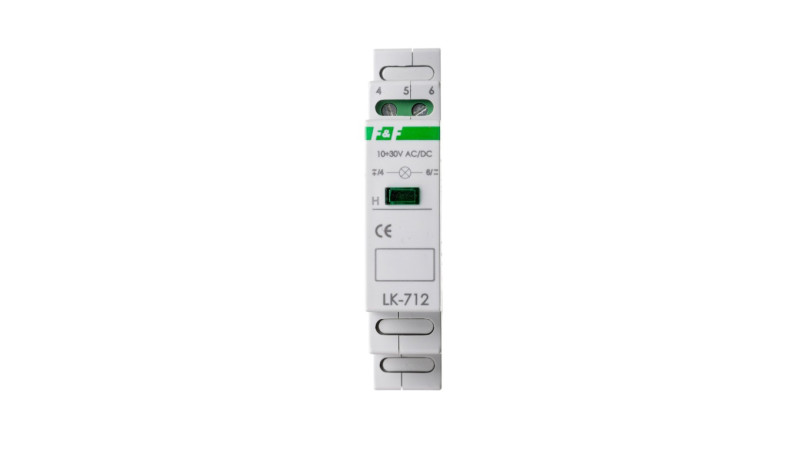 Lampka modułowa zielony 10-30V AC/DC LK-712G-10-30V Lampka modułowa zielony 10-30V AC/DC LK-712G-10-30V