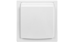Asfora Gniazdo pojedyncze SCHUKO IP44 białe EPH3100321