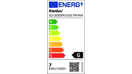 Żarówka LED GU10 IQ-LEDDIM 7W-NW 575lm 4000K barwa neutralna ściemnialna 35247