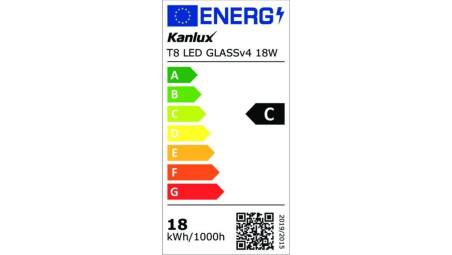 Świetlówka LED T8 G13 1212mm GLASSv4 18W-NW 2880lm 4000K barwa neutralna 3 lata Gwar. 33212