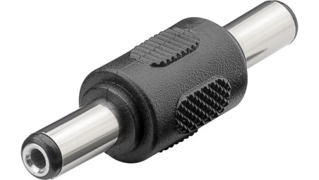 Adapter / złączka wtyk DC (5,5 x 2,1mm) - wtyk DC (5,5 x 2,1mm) 76752 /10szt.