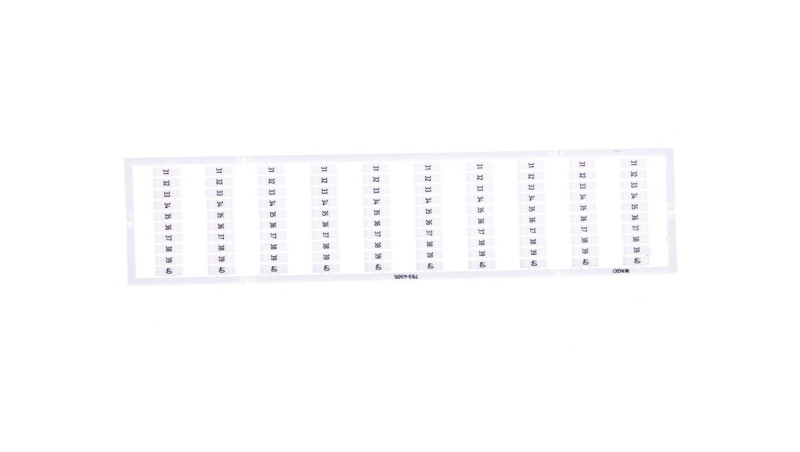 Oznaczniki WMB 10x 31-40 793-4505 Oznaczniki WMB 10x 31-40 793-4505
